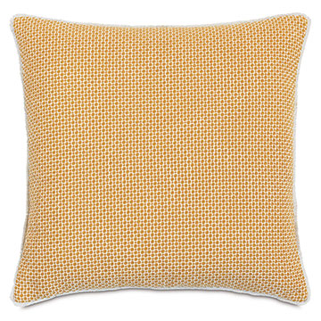 Wilder Honeycomb Woven Decorative Pillow