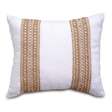 Breeze White With Jute Borders