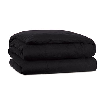 Resort Black Duvet Cover