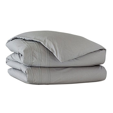 Vail Percale Duvet Cover In Heather