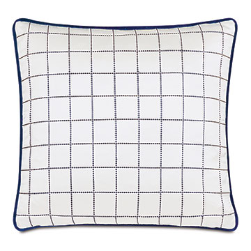 Elektra Embroidered Decorative Pillow