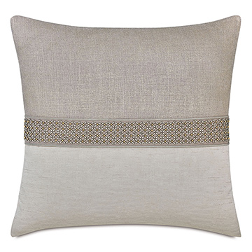 ELISE COLORBLOCK DECORATIVE PILLOW