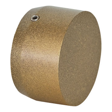 ACERO BRASS BEVELED END CAP PAIR