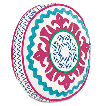 Suzani Preppy Tambourine