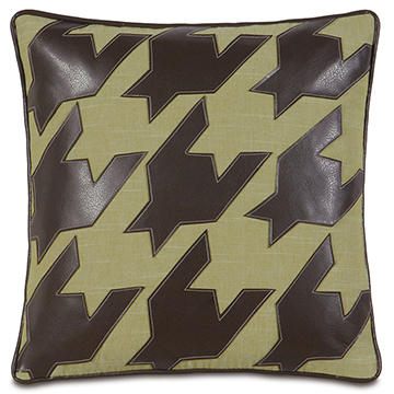 Duvall Green With Houndstooth