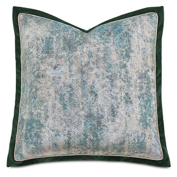 ESMERALDA METALLIC DECORATIVE PILLOW