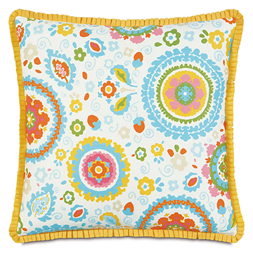 Kennedy Splash With Pleated Ribbon