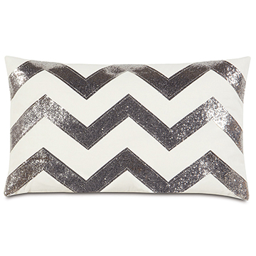 Sparkle Silver Chevron