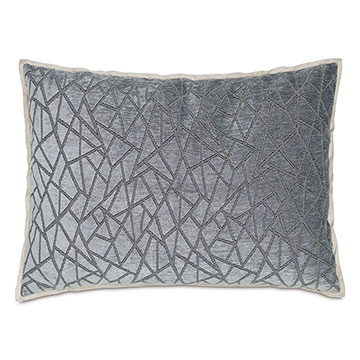 ARGENTO GEOMETRIC DUTCH EURO SHAM