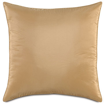 Freda Taffeta Euro Sham in Gold