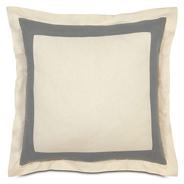 Breeze Pearl/Slate Euro Sham