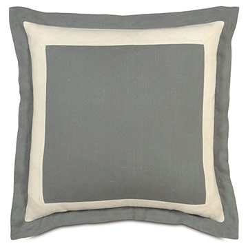 Breeze Slate/Pearl Euro Sham