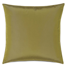 Freda Taffeta Euro Sham in Chartreuse