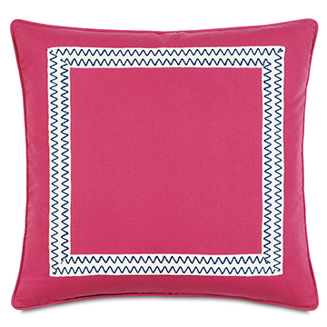 Decker Pink Euro Sham