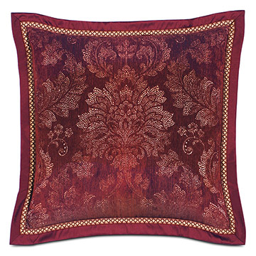 Peele Merlot Euro Sham