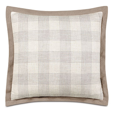 Kelso Houndstooth Euro Sham