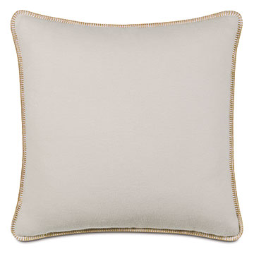 Pattinson Blanket Stitch Euro Sham