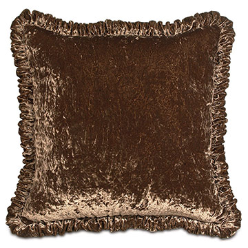 Glamour Mocha Euro Sham
