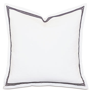 Tessa Satin Stitch Euro Sham