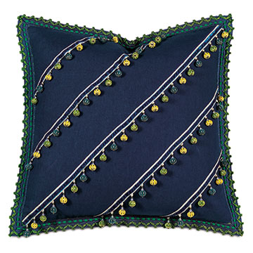 FAIRUZA BEADED DECORATIVE PILLOW