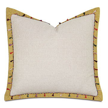 FAIRUZA MINI TASSEL DECORATIVE PILLOW