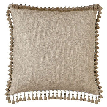 Navarro Beige With Beaded Trim