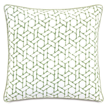 GRENADA BAMBOO PRINT DECORATIVE PILLOW