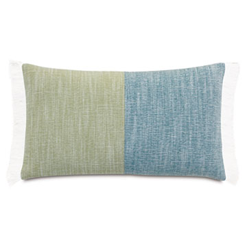 GRENADA COLORBLOCKED DECORATIVE PILLOW