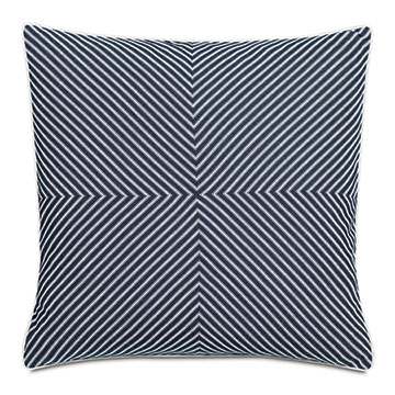 Halprin Ticking Decorative Pillow