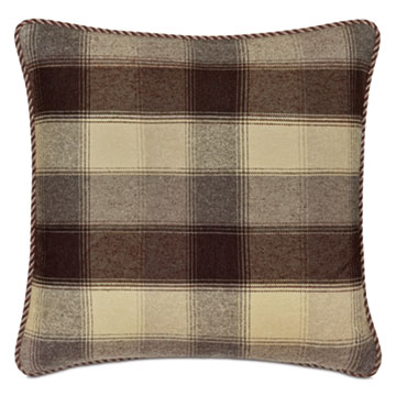 HIGHLAND PLAID DECORATIVE PILLOW