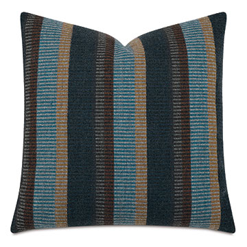 HIGGINS STRIPED DECORATIVE PILLOW