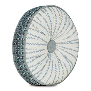 HIGHCLERE BUTTON TUFTED DECORATIVE PILLOW