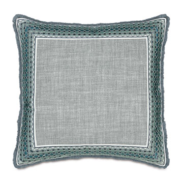 HIGHCLERE DIAMOND DECORATIVE PILLOW