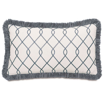 Terrace Grey With Brush Fringe