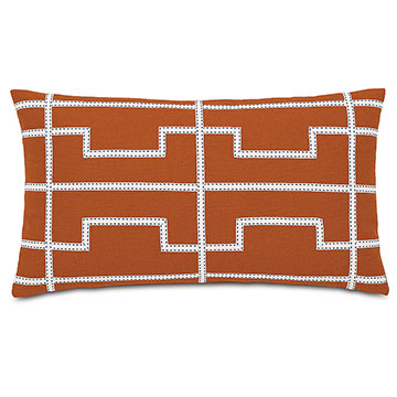 Indira Greek Key Decorative Pillow