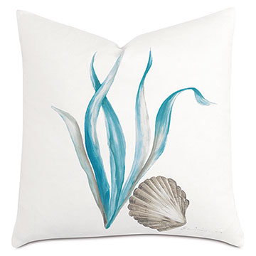 Junonia Handpainted Decorative Pillow