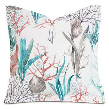 Junonia Coral Reef Decorative Pillow