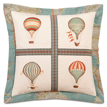 Hand-Painted Baloons With Flange