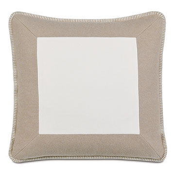 Kelso Blanket Stitch Decorative Pillow