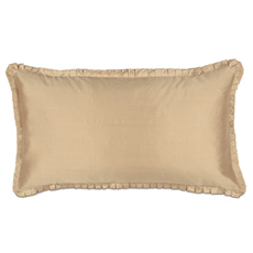 Serico Gold With Lena Pleat King Sham