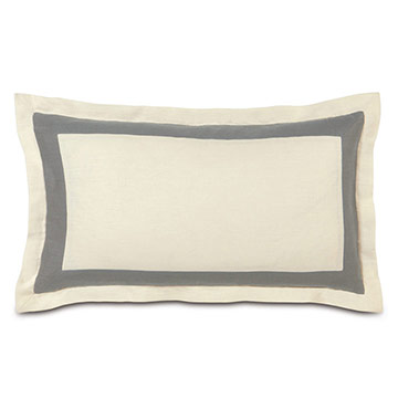 Breeze Pearl/Slate King Sham