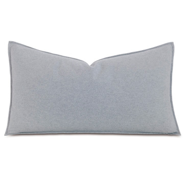 Brera Flannel King Sham In Gray