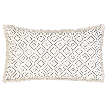 Freya Embroidered King Sham