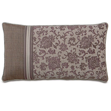 Mica Gunmetal King Sham Left