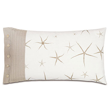 Tybee Natural King Sham (Left)