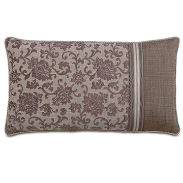 Mica Gunmetal King Sham Right