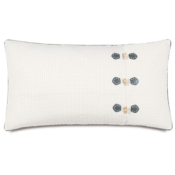 Jude Ivory King Sham (Right)