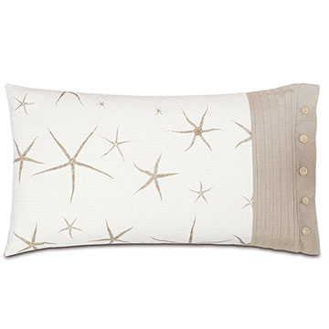 Tybee Natural King Sham (Right)