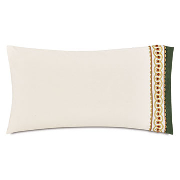 MANDERLEY BORDER CUFF KING SHAM RIGHT