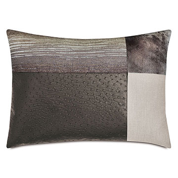 LAETITIA COLORBLOCK DECORATIVE PILLOW